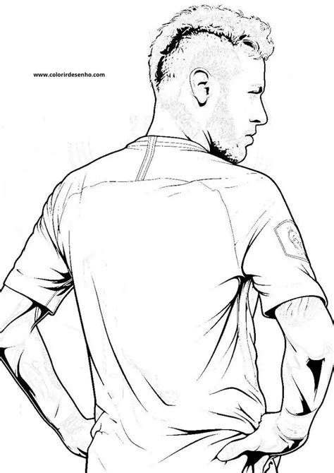 Neymar Coloring Pages 53 Coloring Sheets To Print