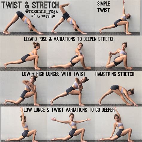 20min Twist & Stretch Sequence This sequence is perfect in helping your ...