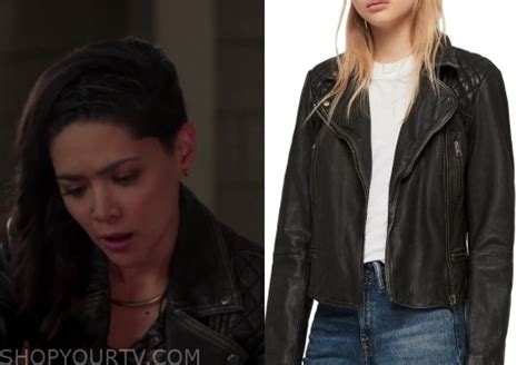 Andi Mack Season 3 Episode 20 Bex S Leather Biker Jacket Shop Your TV