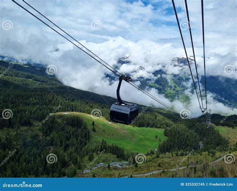 Eiger Express Gondola Cable Car Stock Image Image Of Eiger Train