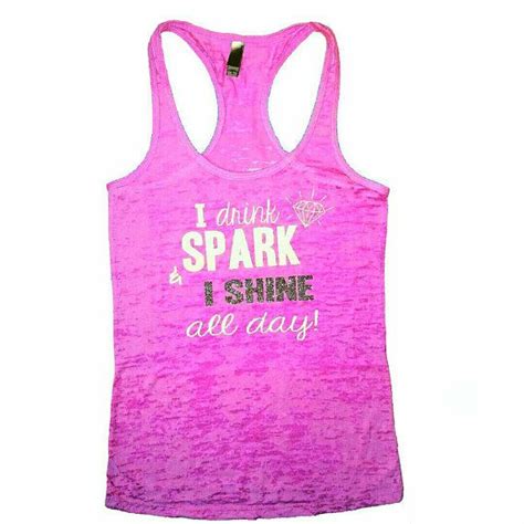 Shine All Day Tank Top. Neon Pink. Racerback Burnout Tank. Women's Tank ...