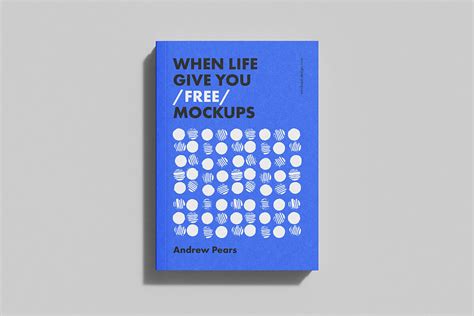 7 Free Vertical Book Mockup