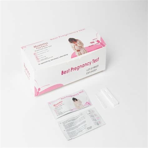 HCG Pregnancy Test And Lh Ovulation Rapid Test Kit With Private Label