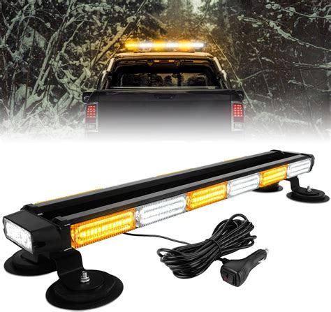 Amazon Aspl Inch Led Rooftop Emergency Strobe Lights Bar