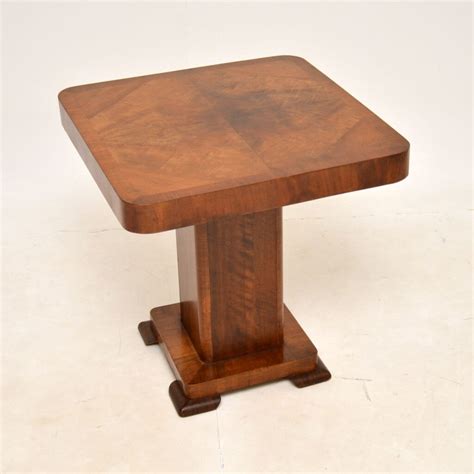 S Art Deco Walnut Occasional Coffee Side Table Marylebone Antiques