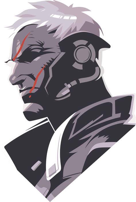 Soldier 76 Overwatch Vector By Kyuubi3000 On Deviantart