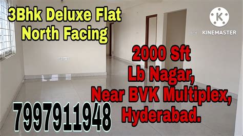 3bhk Deluxe Flat For Sale Lb Nagar Near Bvk Multiplex