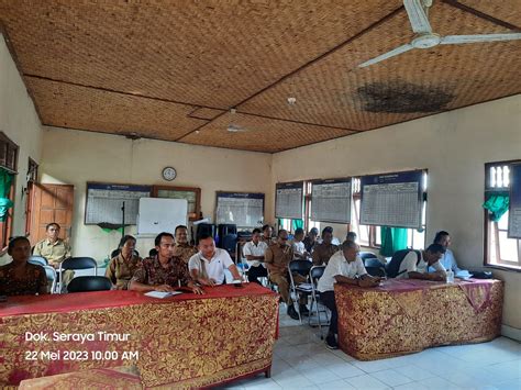 Persiapan Pelaksanaan Bulan Bakti Gotong Royong BBGR Tahun 2023 Desa