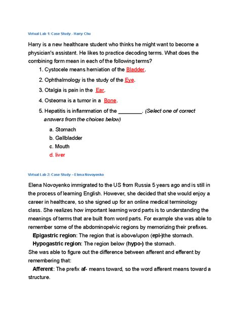 Ahp Wk Virtual Lab Virtual Lab Case Study Harry Chu Harry Is