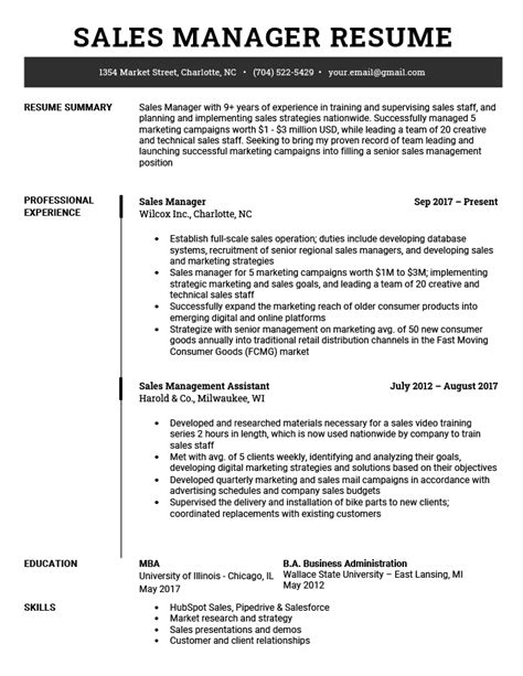 12+ Manager Resume Examples (& How to Write Your Own)