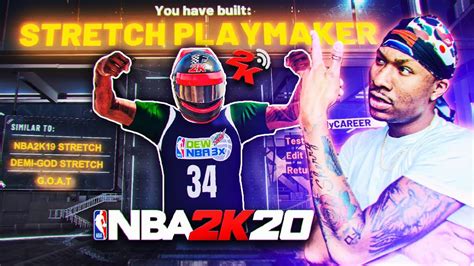 My BRAND NEW STRETCH BIG PLAYMAKER BUILD On NBA 2K20 BEST BUILD NBA