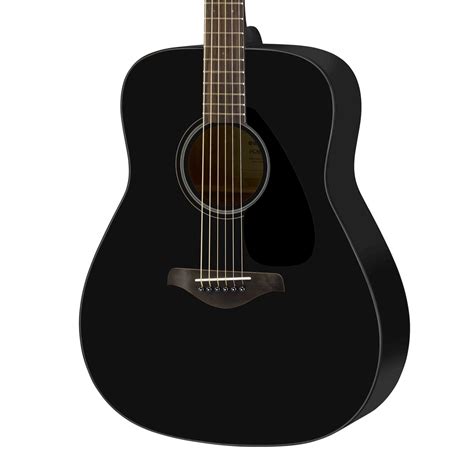 Yamaha Fg Acoustic Guitar Black At Gear Music