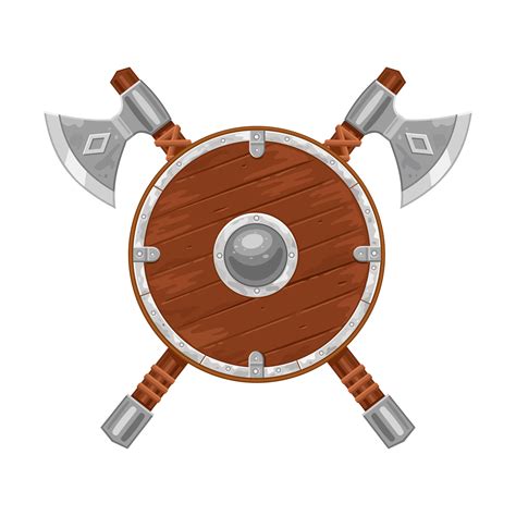 Viking Shield Vector