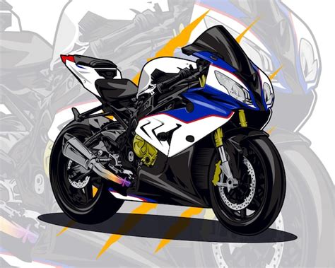 Moto Superbike Vector Vector Premium