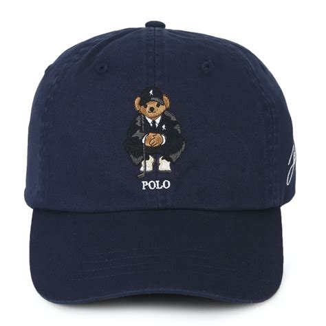 Buy Polo Ralph Lauren Navy Polo Bear Cap For Men Online The Collective