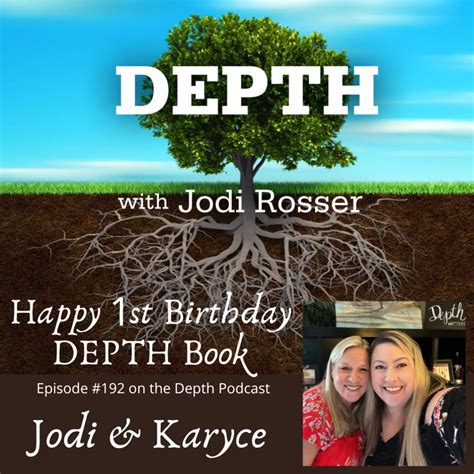 192 Happy 1st Birthday Depth Book Jodi And Karyce Jodi Rosser