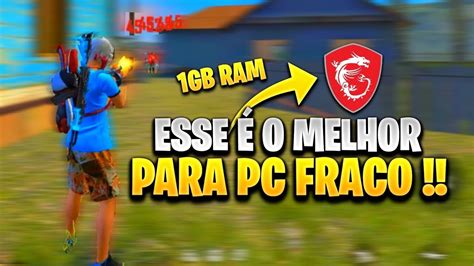 Muito Lite Gb De Ram Novo Msi Para Pc Fraco Atualizado Youtube