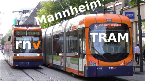 Rnv Mannheim Stra Enbahn Tram Mega Movie Rhein Neckar Verkehr Youtube