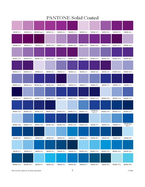 Pantone Solid Coated Chart Free Download