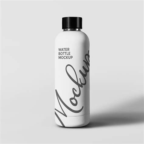 Premium Psd Water Bottle Mockup