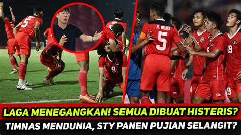 Menegangkan Laga TImnas Indonesia Vs Malaysia Gempar Dunia Takjub