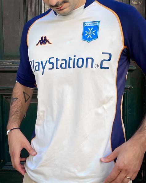 Rb Classic Soccer Jerseys On Twitter Auxerre Kappa Playstation