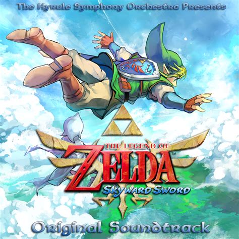 Viewing Full Size The Legend Of Zelda Skyward Sword Ost Box Cover