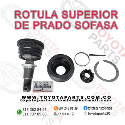 ROTULA SUPERIOR DE PRADO SOFASA Repuestos Toyota Medellin Bogota