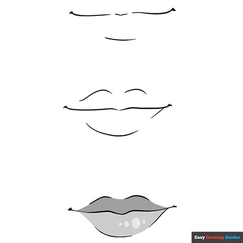 How To Draw Easy Anime Mouth