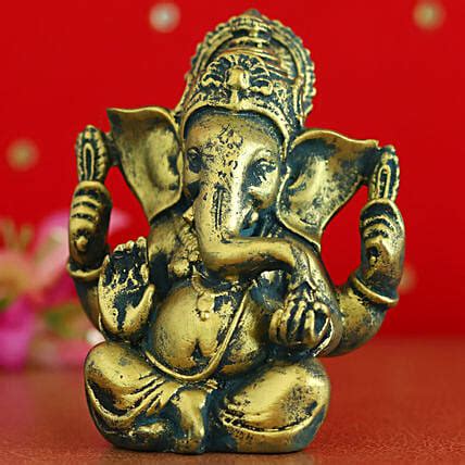 Buy Send Antique Raja Ganesha Idol Online Fnp