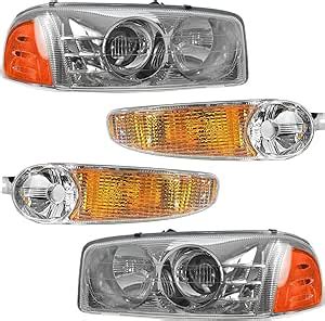 Amazon Am Autoparts Headlight Lamp Parking Marker Corner Light Lh