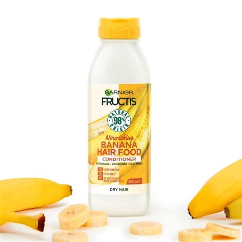 Buy Garnier Fructis Hair Food Nourishing Banana Conditioner For Dry