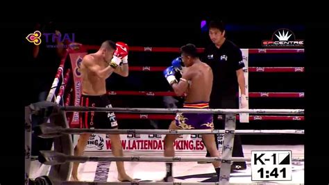 K 1 Max Final 16 Buakaw Banchamek David Calvo R1 Tko Youtube