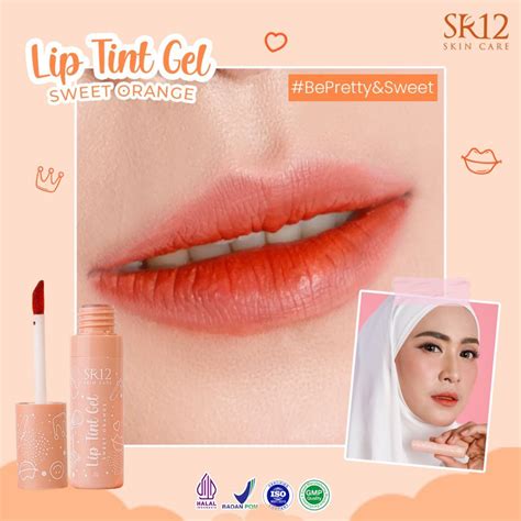 Jual Lip Tint Gel Sweet Orange Sr Lip Tint Tahan Lama Dan