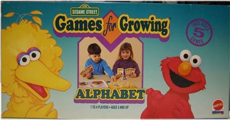 Sesame Street Games for Growing: Alphabet | Board Game | BoardGameGeek