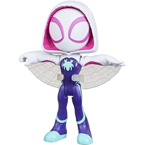 Boneco Articulado Homem Aranha Spider Gwen 10Cm Hasbro Disney