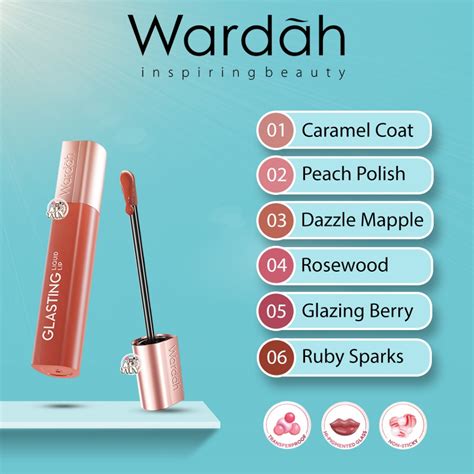 Jual Wardah Glasting Liquid Lipcream G Everglasting Shine Hi