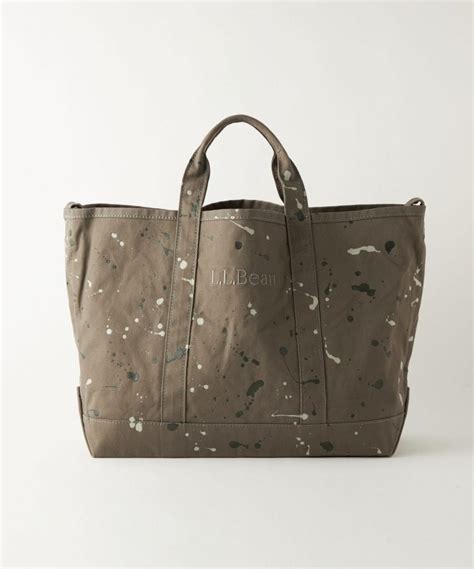 Llb Paint Splatter Grocery Shoulder Tote