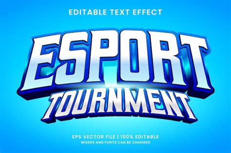 Premium Vector Esport Gaming Editable Text Style Effect