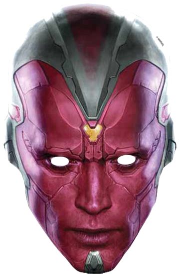 Marvel Vision Png Background Image Iron Man Mask Avengers Each