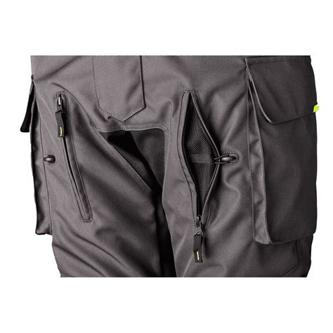 Rst Endurance Ce Textile Trousers Graphite Flo Yellow Rst