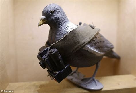 Microphones hidden in cocktail glasses and cameras strapped to pigeons ...