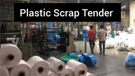 Plastic Scrap Tender Company Contract Plastic Scrap Business Youtube