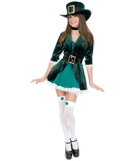 Kids Leprechaun Irish Costume - Girls Irish Costumes