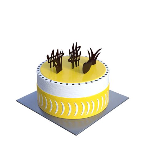 Cake 3d Model Isolated On Transparent Background 29861744 Png