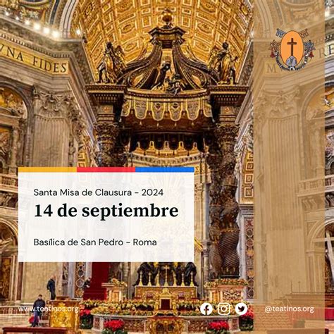 Santa Misa De Clausura A O Jubilar De Septiembre Teatinos