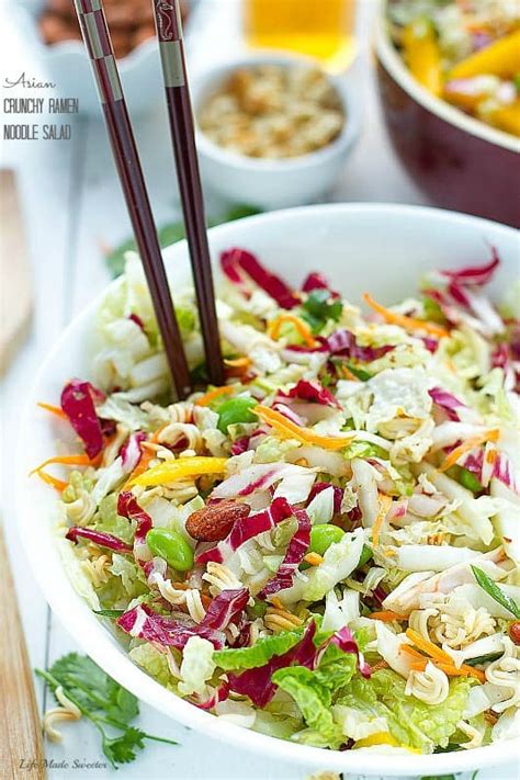 Sriracha Asian Crunchy Ramen Noodle Salad Aka Chinese Chicken Salad