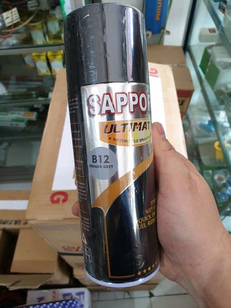 Jual Sapporo Ultimate B12 Primer Grey Surfacer Epoxy Poxy Poxi Abu