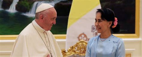 Papa Francesco Chiede Il Rispetto Dei Diritti Umani In Myanmar