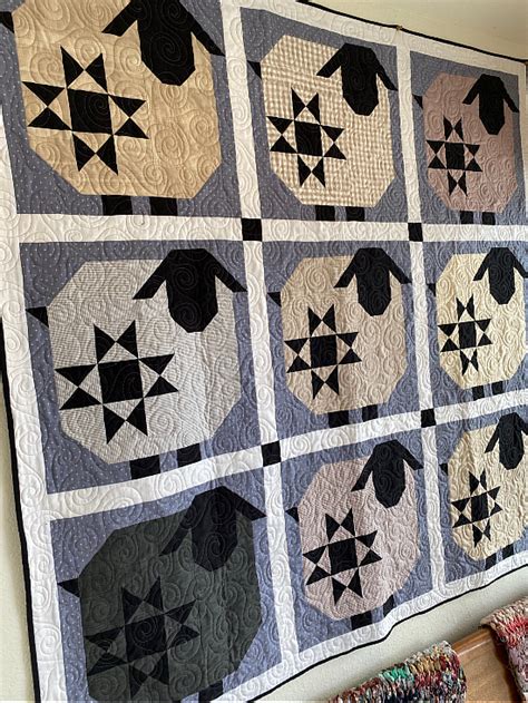 Wooly Sheep Combine For A Cozy Quilt Quilting Digest